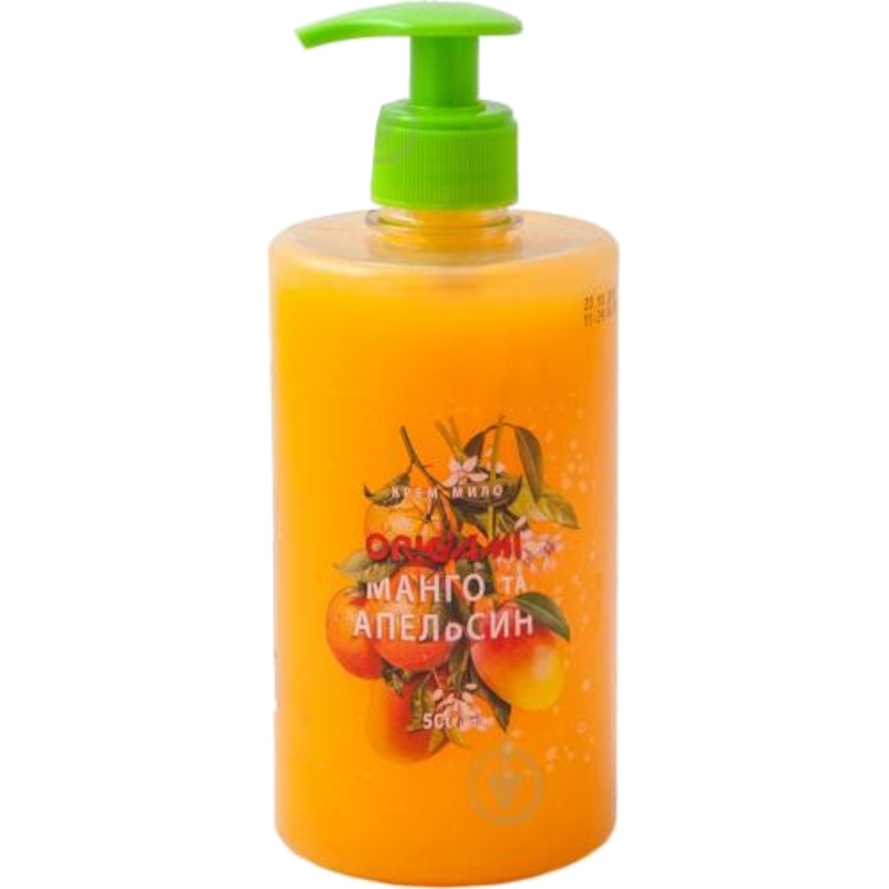 Мило рідке Origami Манго і апельсин, туалетне, 0,5 л